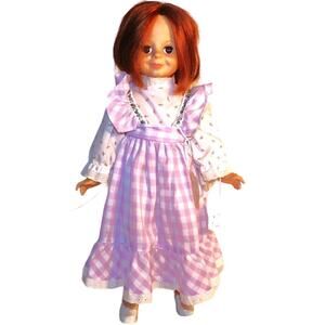 Rare Ideal '82 VNTG Crissy Country Fashion Doll Original Dress- Beautiful Hair